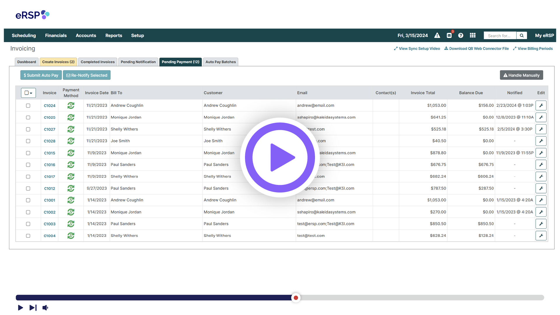 eRSP Ledger Video