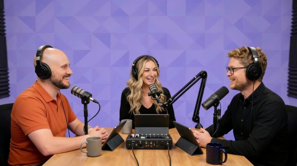 Still-image-from-a-podcast-video-featuring-two-men-and-a-woman